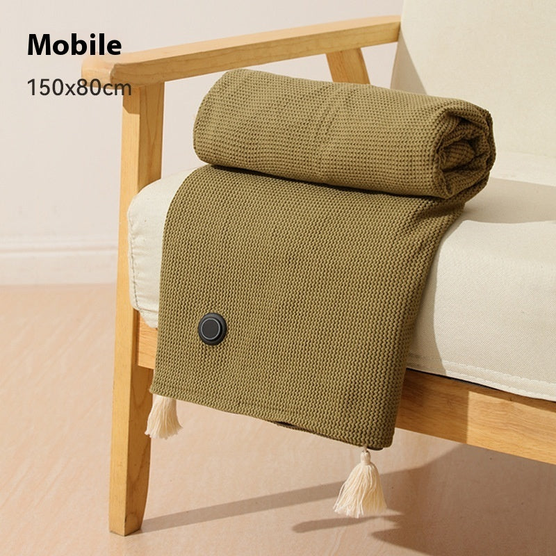 5v Heating Shoulder And Waist Support Heating Mat Far Infrared Hot Compress Health Care Electric Blanket