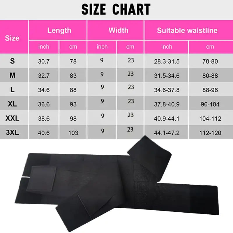 Women 3-Belt Compression System Waist Trainer Breathable Elastic Tummy Control Slimming Sheath Flat Steel Support Shapewear Belt