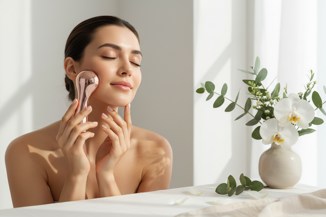 How to Use a Facial Massager for Lymphatic Drainage