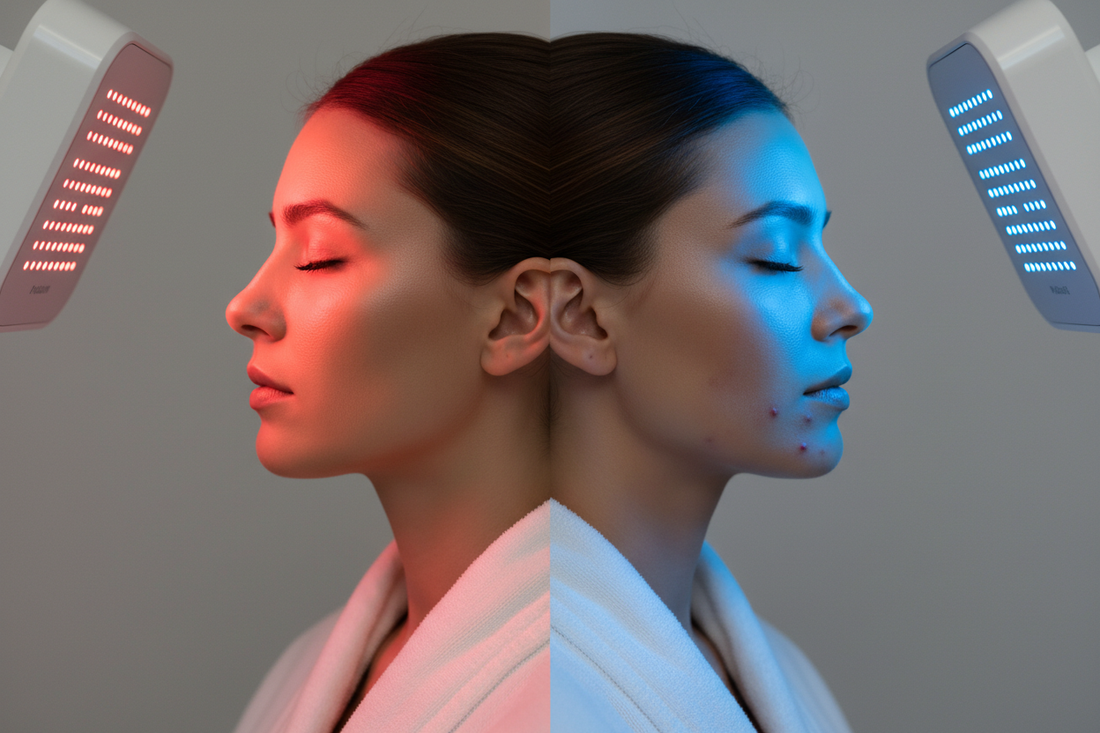 Red Light vs Blue Light Therapy: Which One Does Your Skin Need?