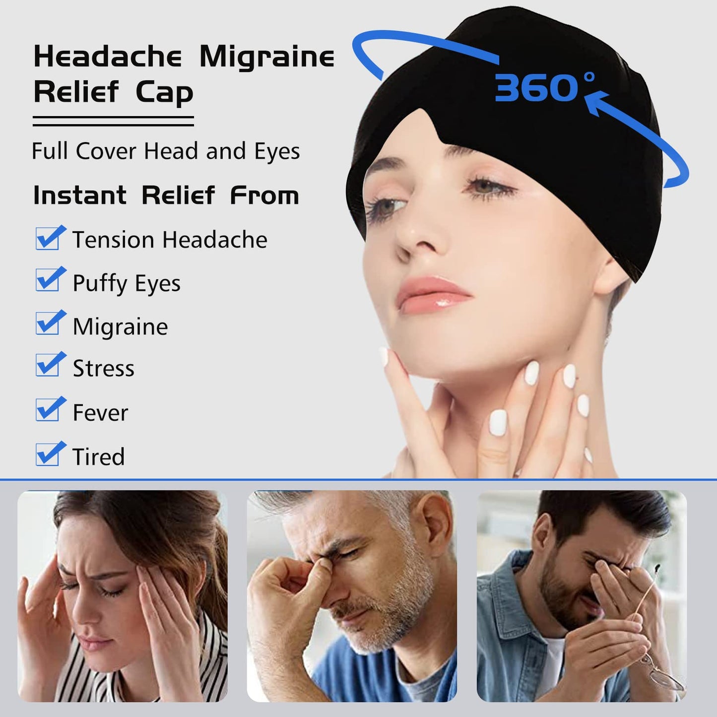 Heated & Cooling Eye Comfort Mask for Relaxation