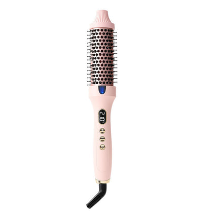 High-Crown Fluffy Dual-Use Heating Red-Light Hair Curling Wand