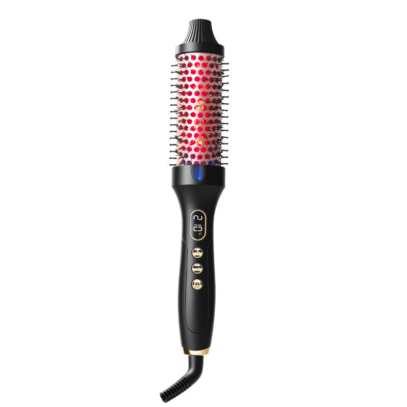 High-Crown Fluffy Dual-Use Heating Red-Light Hair Curling Wand