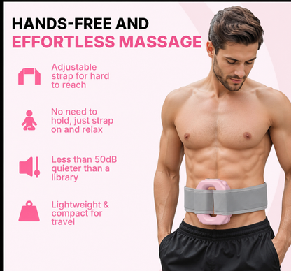 Vibrating Fascial Massage Ring — Portable Yoga & Recovery Tool