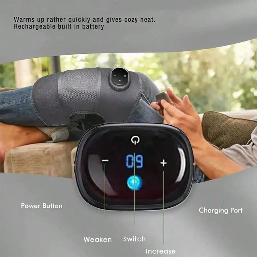 ThermoVibe Heated Knee Comfort Pad