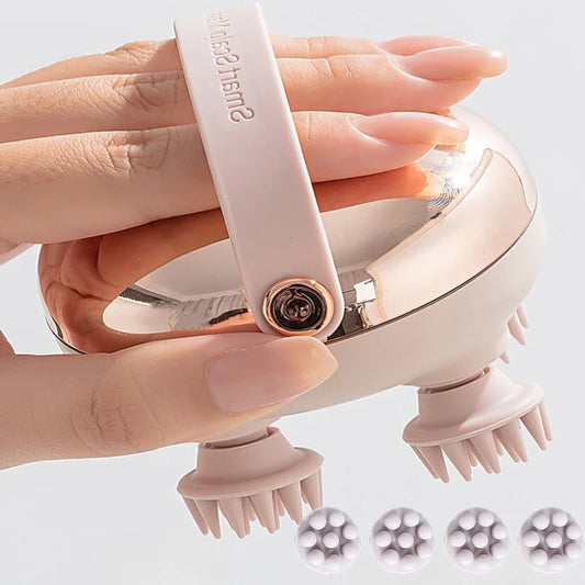 Rechargeable Head Spa Scalp Massager – Waterproof Handheld Relief Device