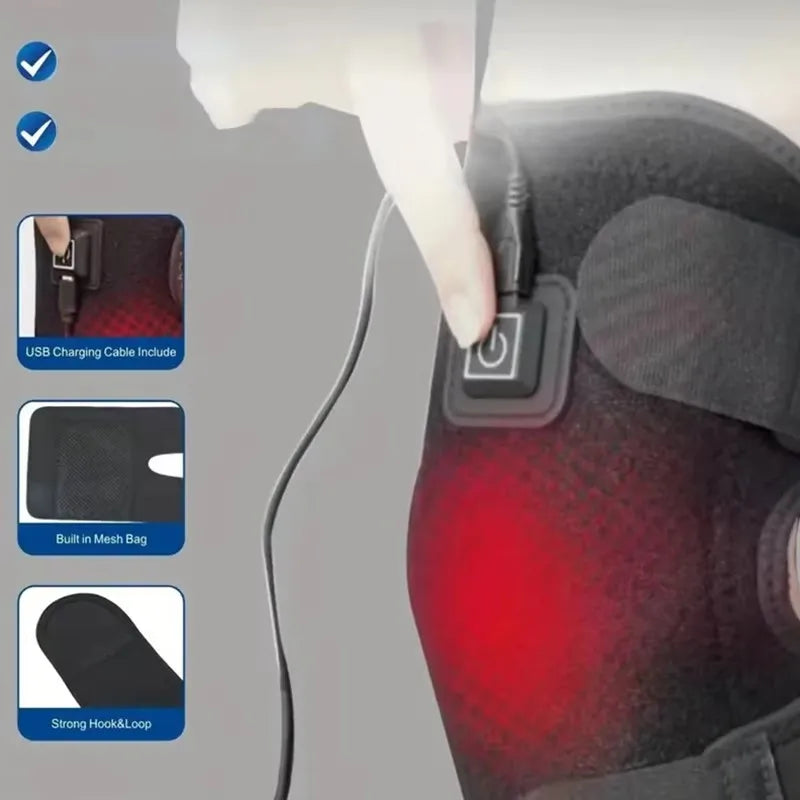 ThermoVibe Heated Knee Comfort Pad