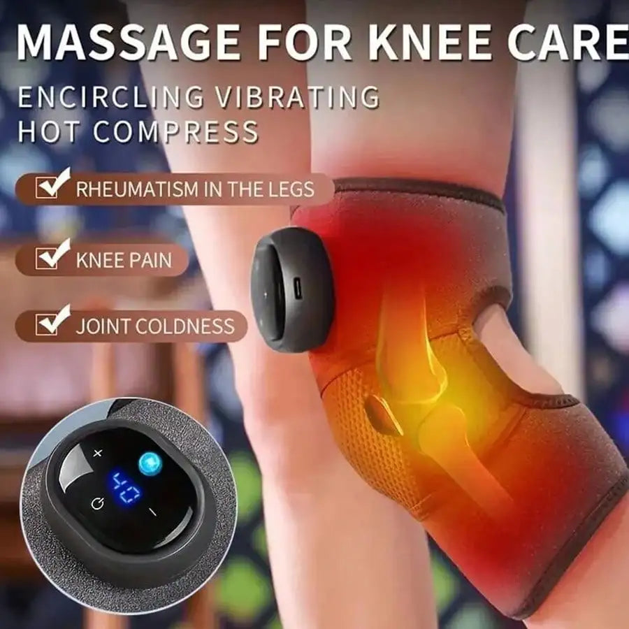 ThermoVibe Heated Knee Comfort Pad