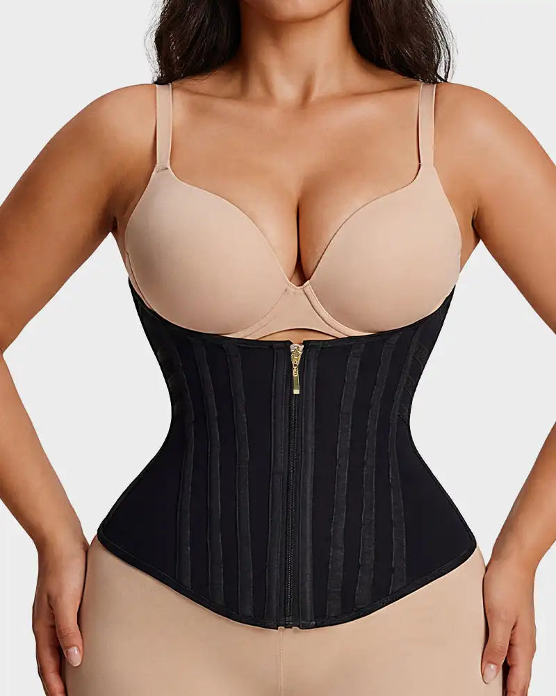 Hourglass Sculpting Corset Waist Trainer | Steel Boned Shapewear