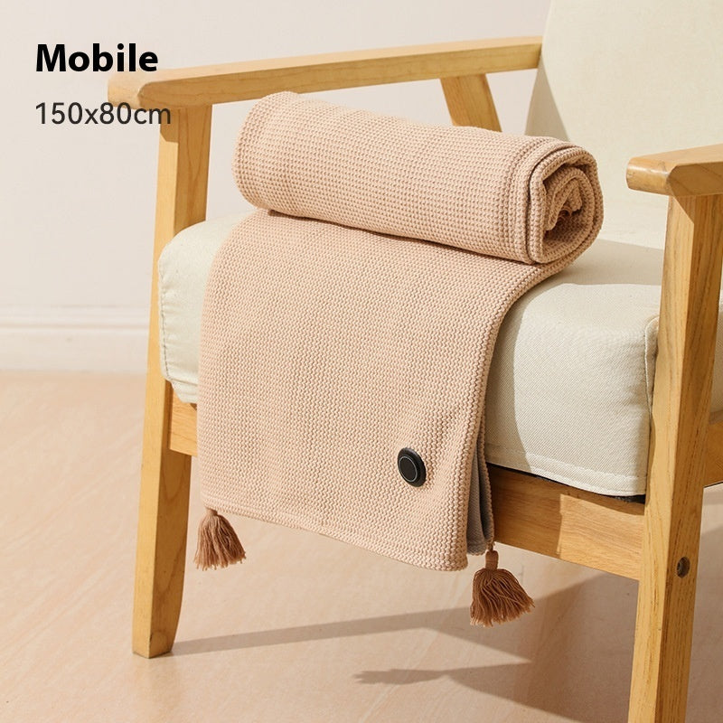 5v Heating Shoulder And Waist Support Heating Mat Far Infrared Hot Compress Health Care Electric Blanket